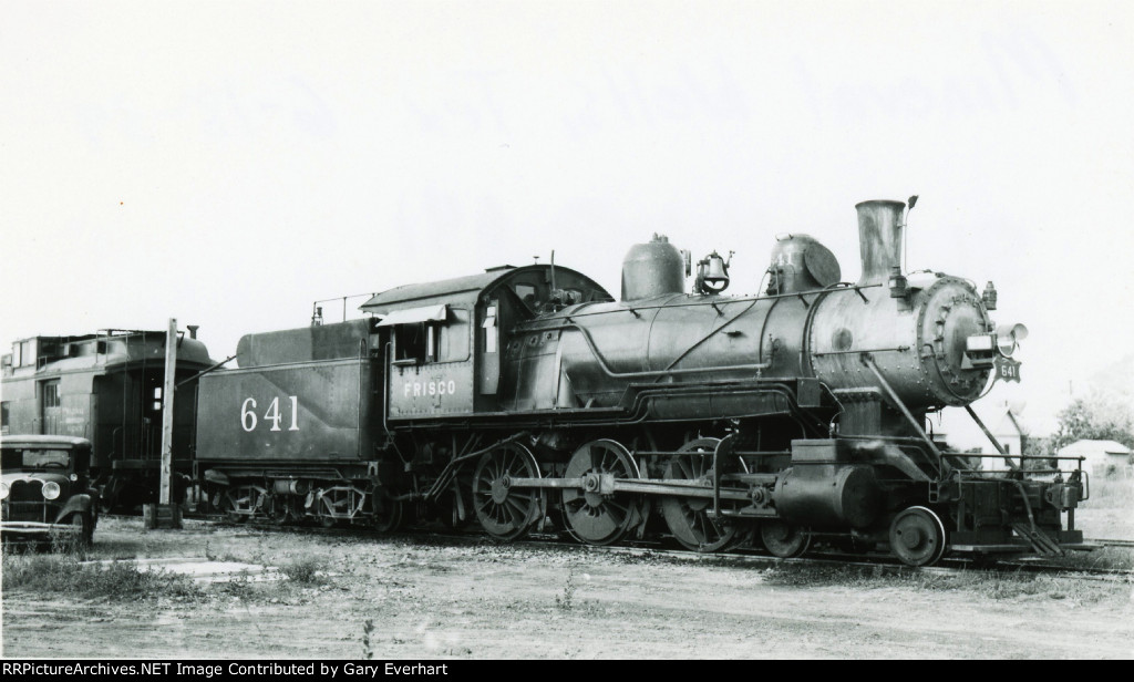 SLSF 4-6-0 #641 - "Frisco", St Louis-San Francisco Rwy